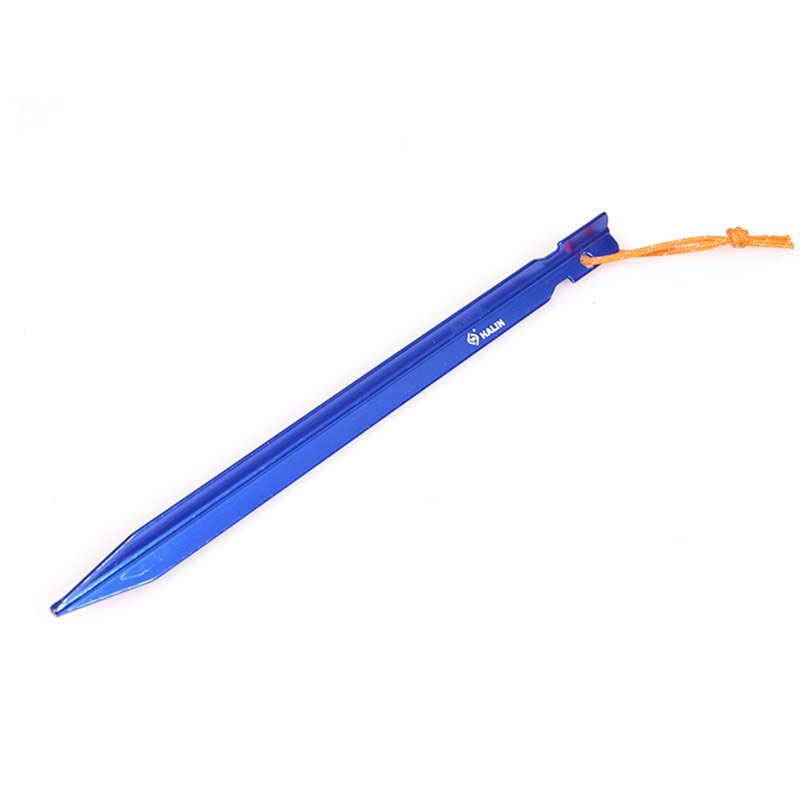 Szpilki do Namiotu Aluminiowe 18CM - 2 szt. - Lekkie i Mocne do Sprzętu Kempingowego