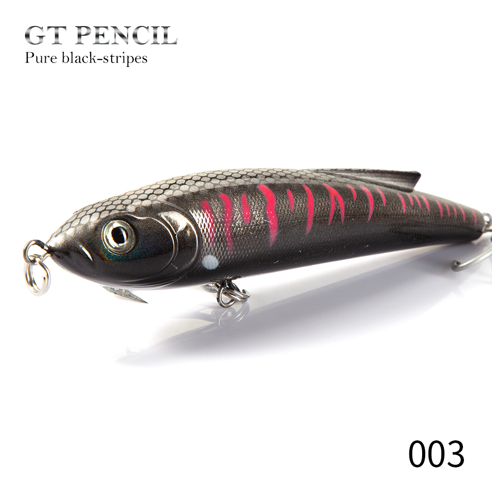 Hunthouse GT Matita Richiamo di Pesca 140mm 70g Traina Acqua Salata Affondamento Stickbait traballante Trota Artificiale Tonno colata Spigola