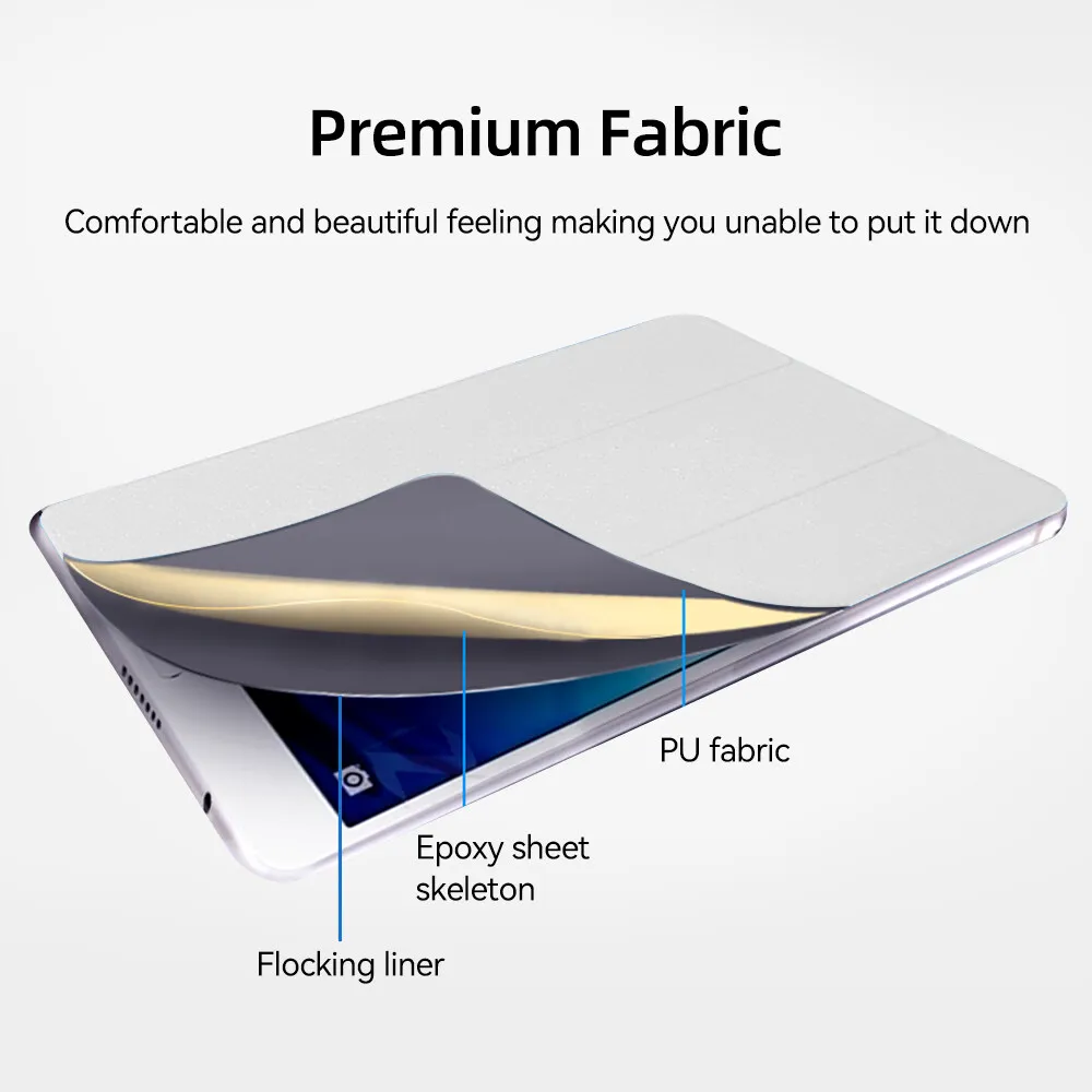 Voor iPad Air 6 2024 Case voor iPad Air 4 5 10e Gen 10.9 7/8/9e 10.2 Cover iPad Pro 11/12.9 Pro10.5 Air3 5/6e Mini 45 6 Case