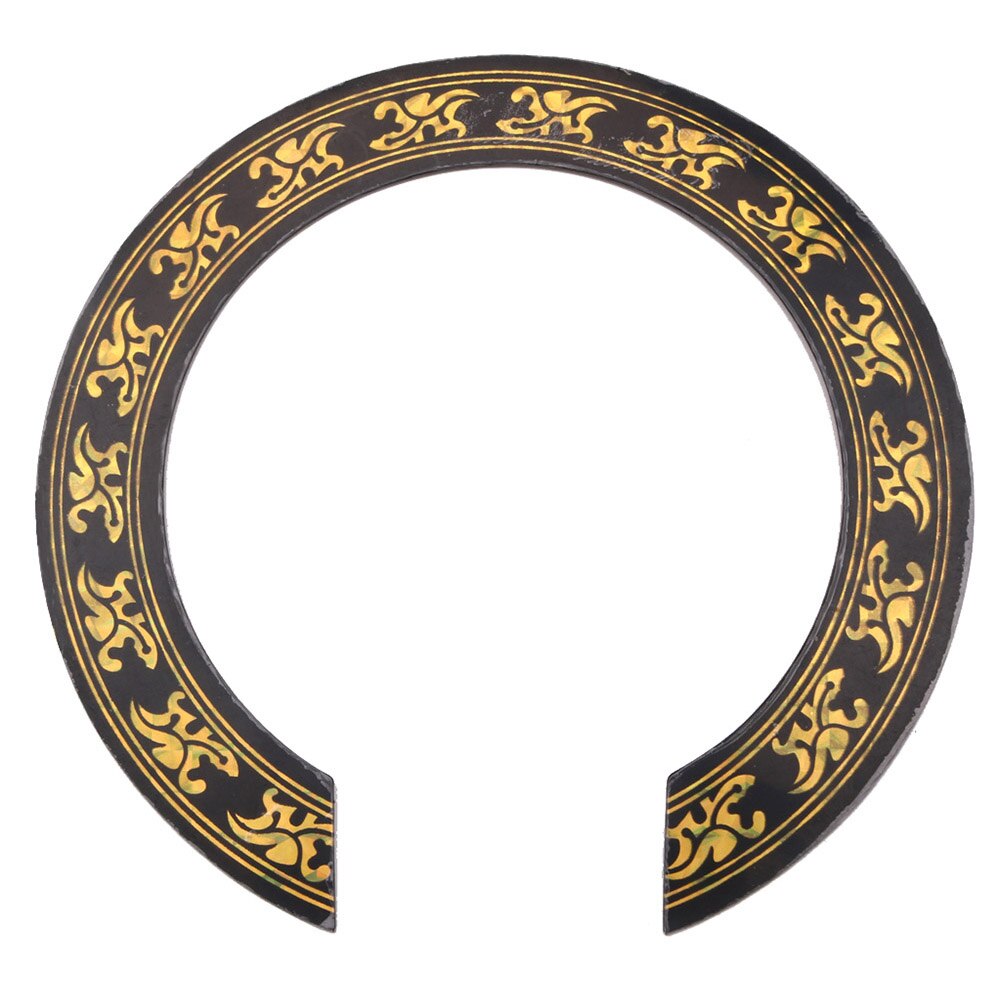 Pegatina de calcomanía de agujero de sonido, piezas de roseta, decoración de sustitución para YS-BUY de guitarra acústica: Dorado
