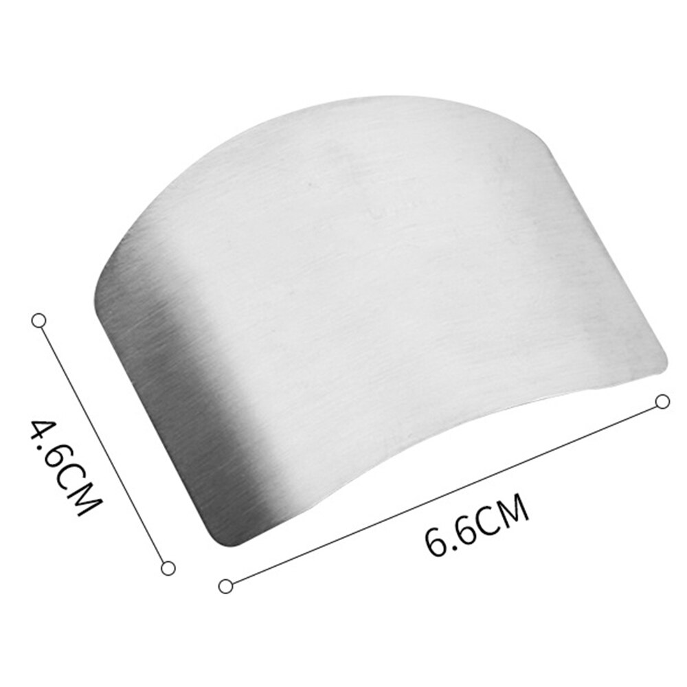 1pc finger guard finger hånd vegetabilsk skåret håndbeskytter kniv skåret finger værktøj rustfrit stål køkken essentielle værktøj gadgets