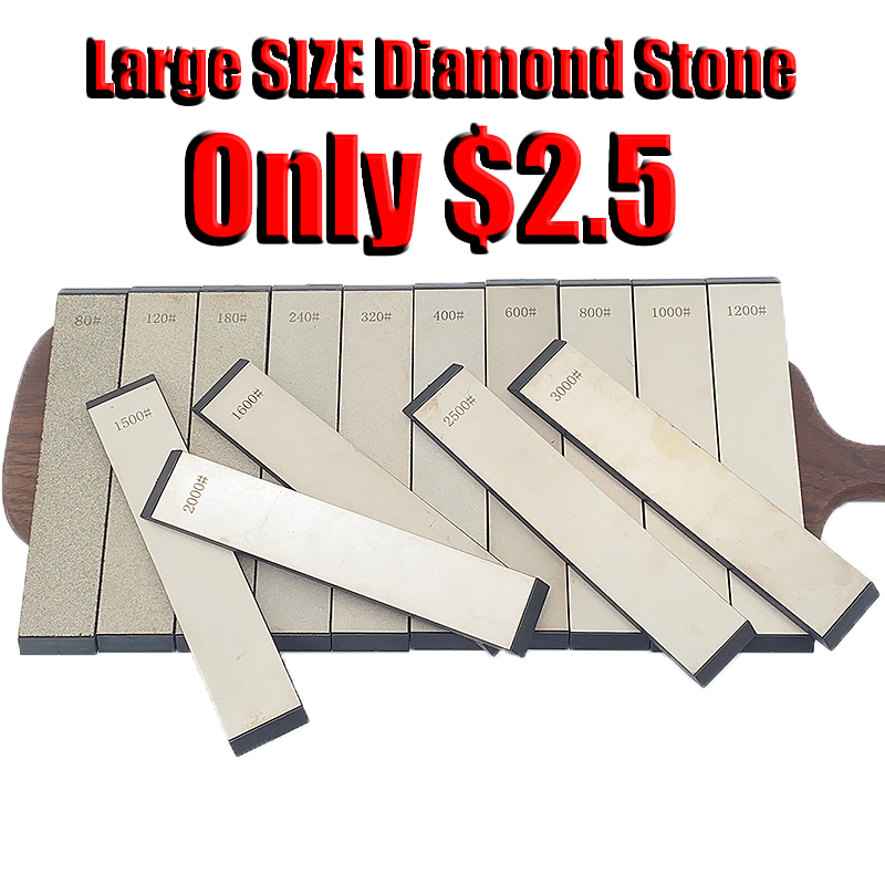 Diamant Slijpsteen Mes Slijpen Keuken Slijpen Blade Stone Tool Maat 160Mm * 30Mm Scherpen Blade