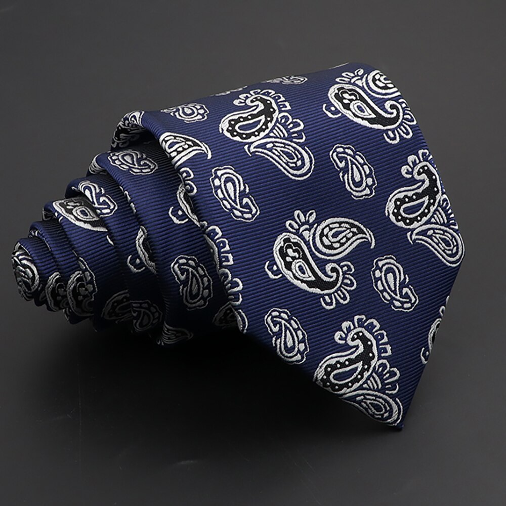 Paisley Stropdassen Herenmode Stropdas 8 Cm Stropdas Das Voor Business Bruiloft Bloemen Bowtie Bruidegom Das das: Bruin