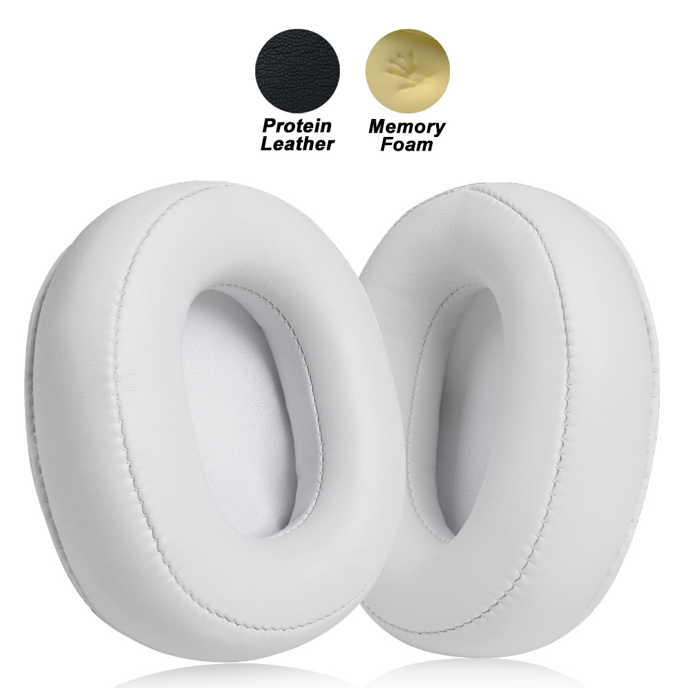 Almohadillas para auriculares OneOdio A70 A71, almohadillas de repuesto para auriculares, orejeras, tela de malla suave, cubiertas para memoria, proteína de esponja: WHEAT