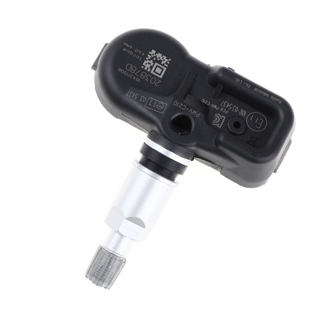 4 stk. dæktrykssensorer tpms pmv -c210 42607-02031 42607-02030 til toyota auris avensis corolla rav 4 yaris verso 433 mhz