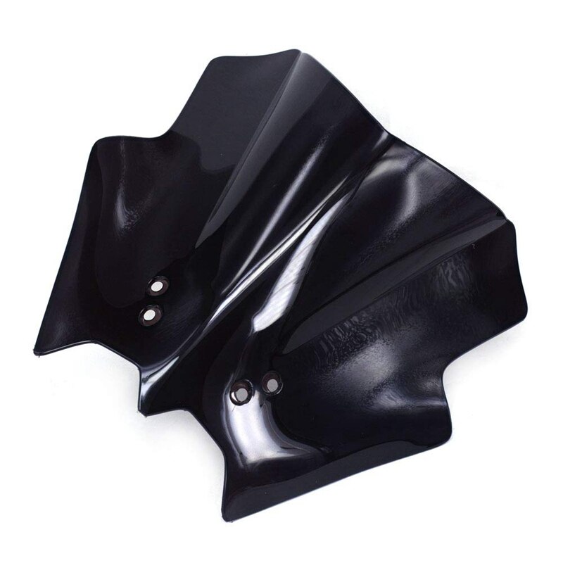 Motorcycle Double Bubble Zwart Wind Windscherm Voor 125 200 390 Duke Wind Screen