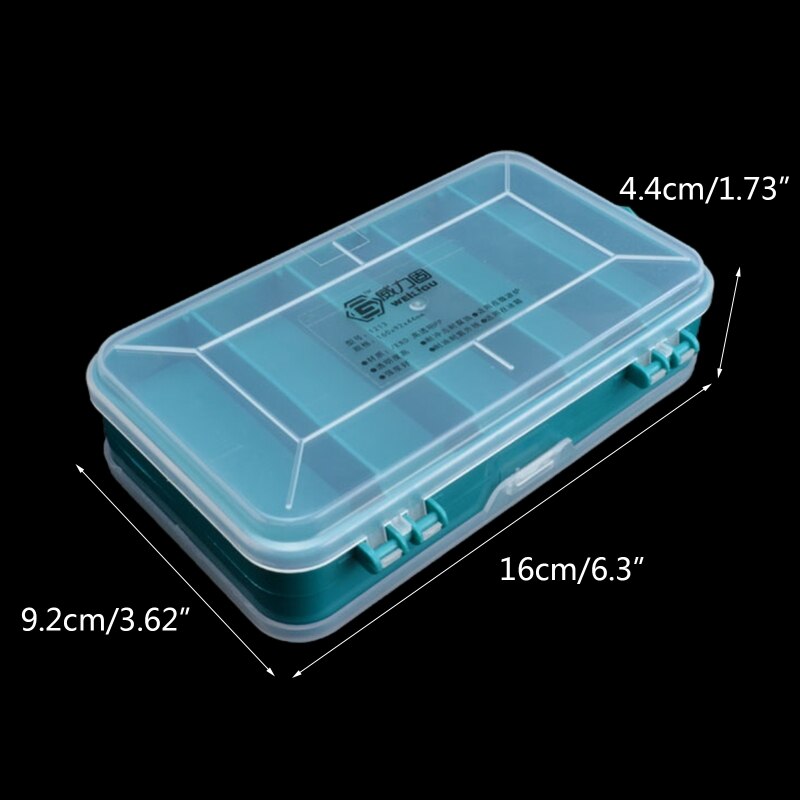 Draagbare Opslag Case Sterk Duurzaam Kleine Onderdelen Organizer Voor Hardware Schroeven