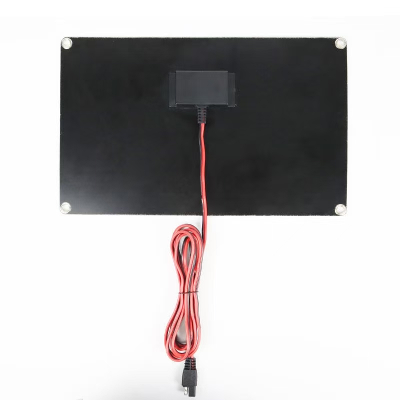 Wodoodporna ładowarka samochodowa solarna 12v panele słoneczne z kontrolerem do akumulatora samochodu ciężarowego, łodzi, kosiarki do trawy, przyczepy kempingowej, ciągnika