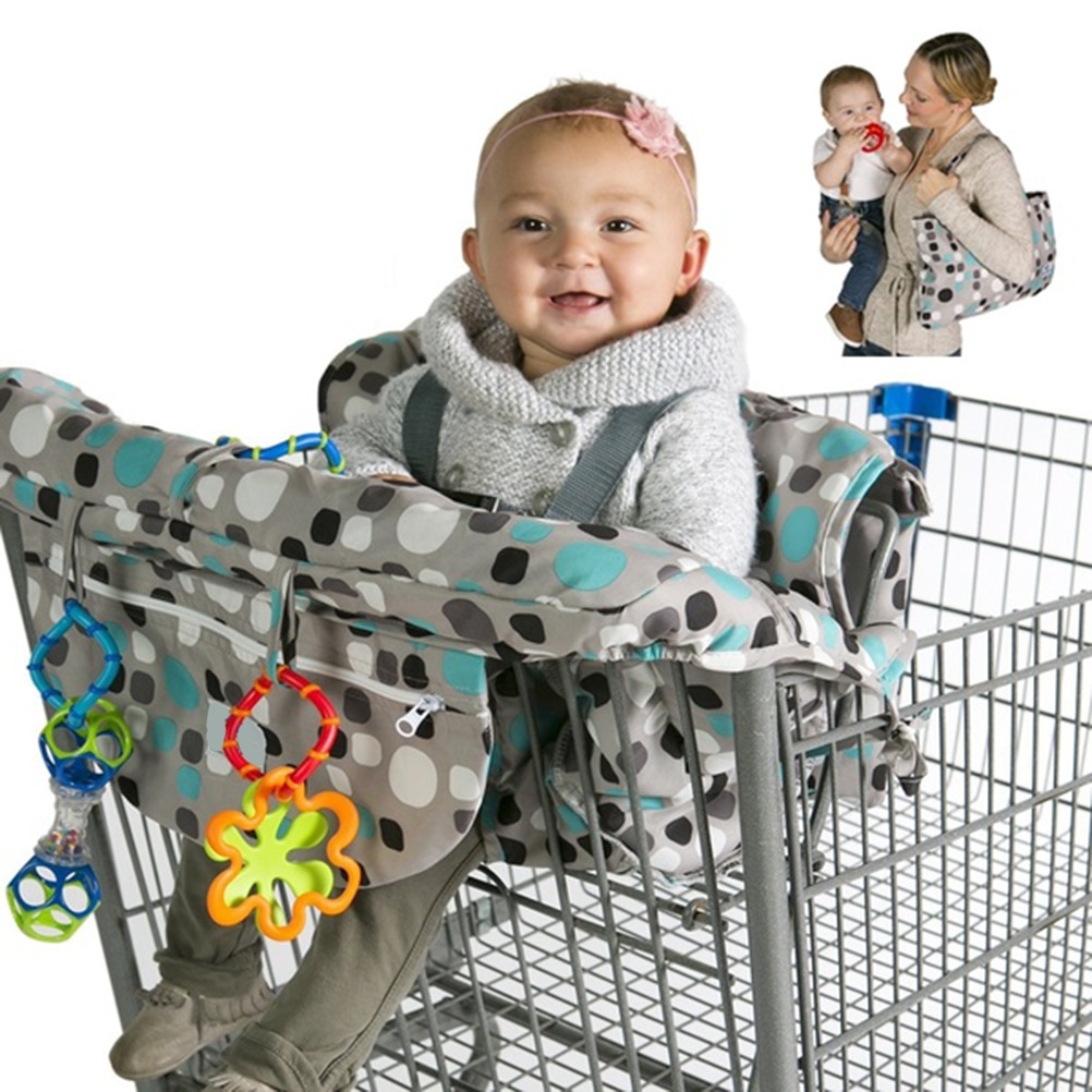 Multi-funktion baby foldbar indkøbsvognbetræk pude spædbarn vognstol sæde måttesæde sædebetræk sikkerhedssæder til børn: Default Title