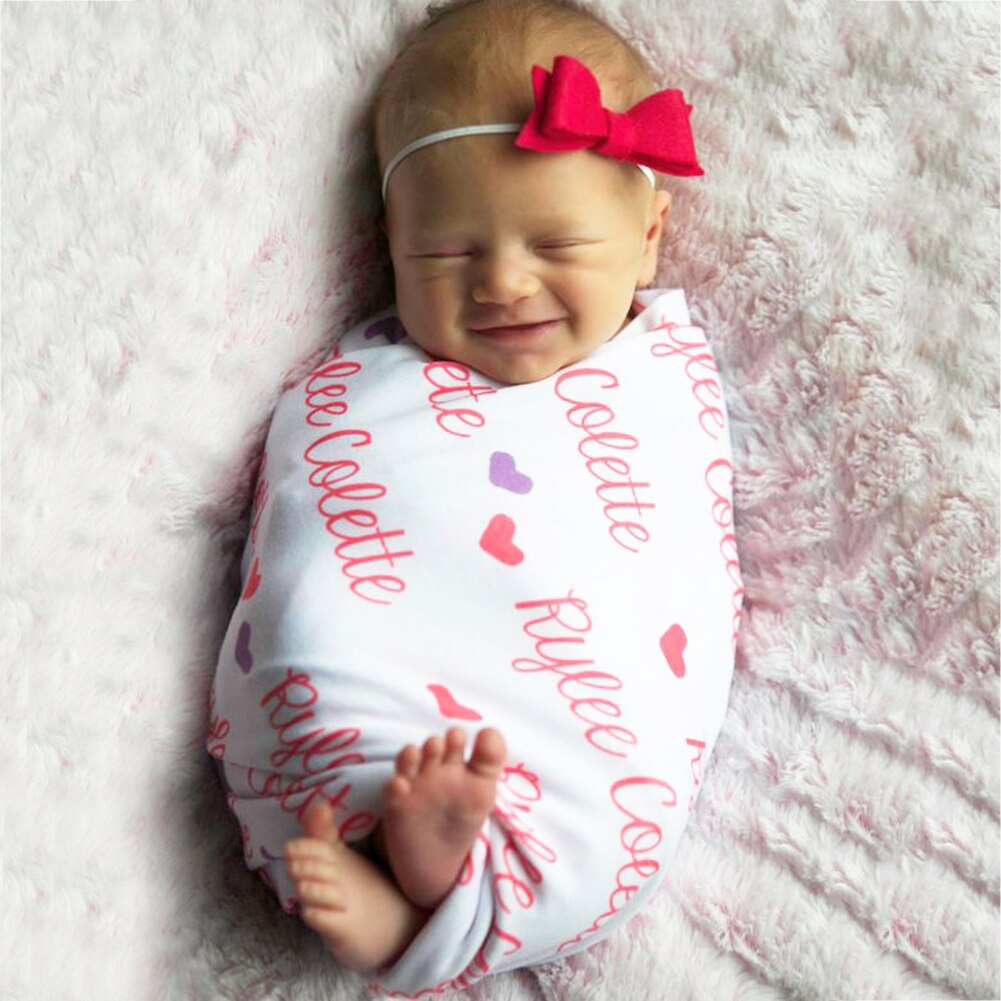 Nyfødt baby sengetøj sengetøjssæt 60*80cm til nyfødte krybbe ark bomulds bogtryk baby tæppe 0-24m: Default Title