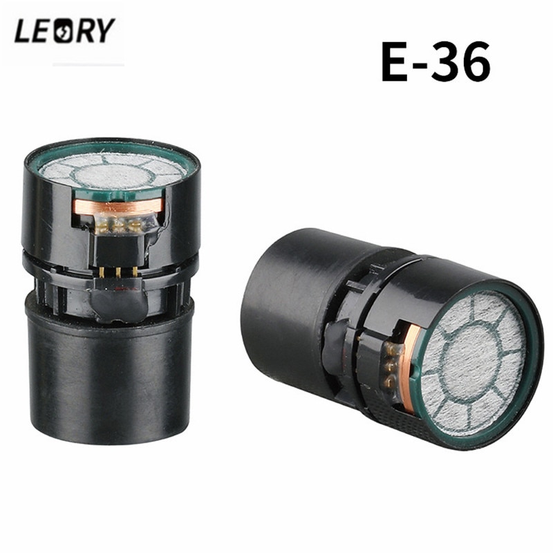 LEORY E-36 Dynamische Microfoon Cartridge Microfoons Kern Capsule Past Wired Wireless Mic Directe Vervanging
