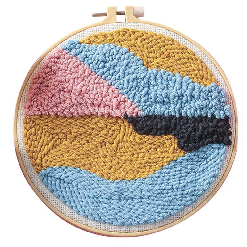 BRICOLAGE Kits De Broderie Paysage Kits de Point De Croix Poinçon Aiguille Broderie Ensembles De Décoration De Ménage: Default Title