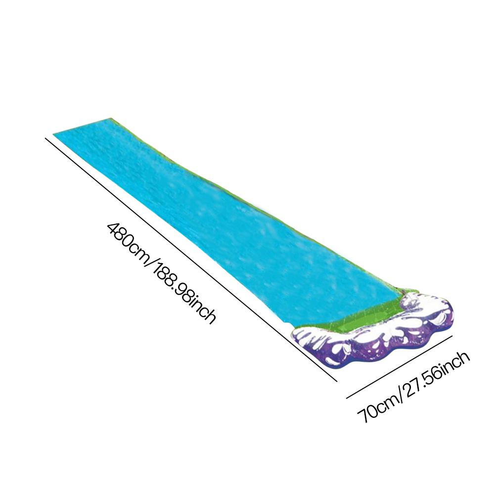 Water Slide Outdoor Waterproof Water Slide Tarp For Children Outdoors Lawn Backyard Have Fun PVC Games Center For Car Travel