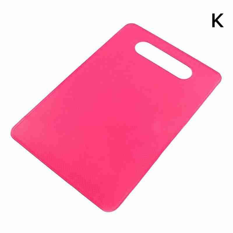 Antislip kunststof snijplank voedsel snijblok mat keukenbenodigdheden snijgereedschap groente en fruit cook  n2 u 0: K
