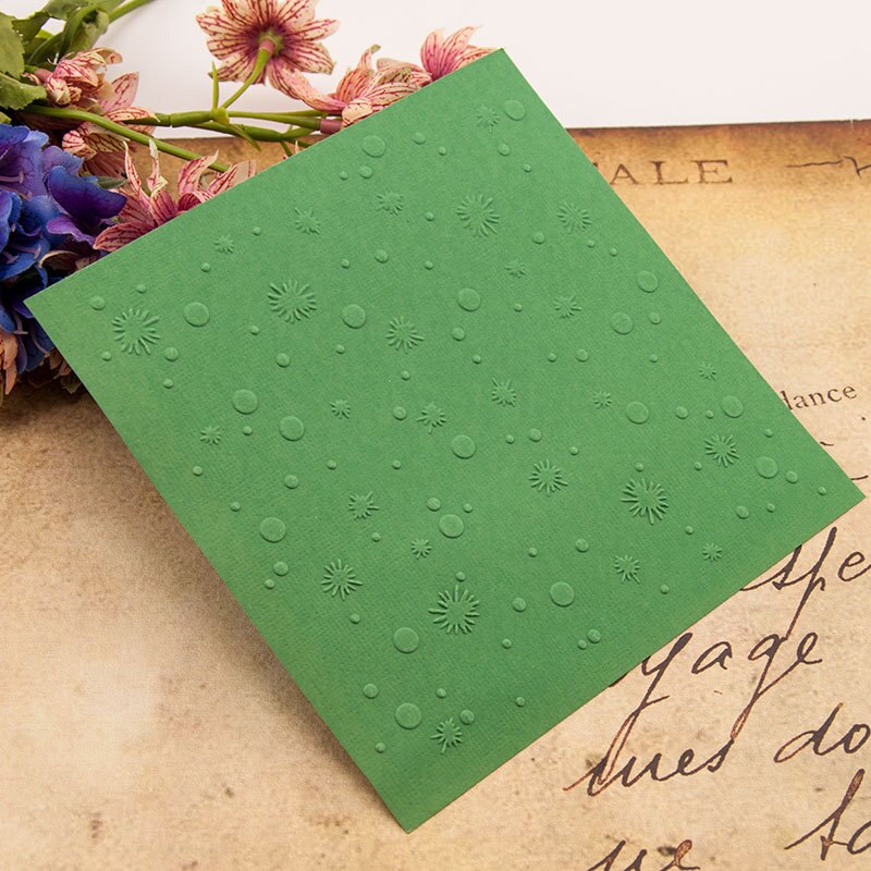 Chrismtas Snowflake Embossing Folders Plastic Template Cutting Scrapbooking Card