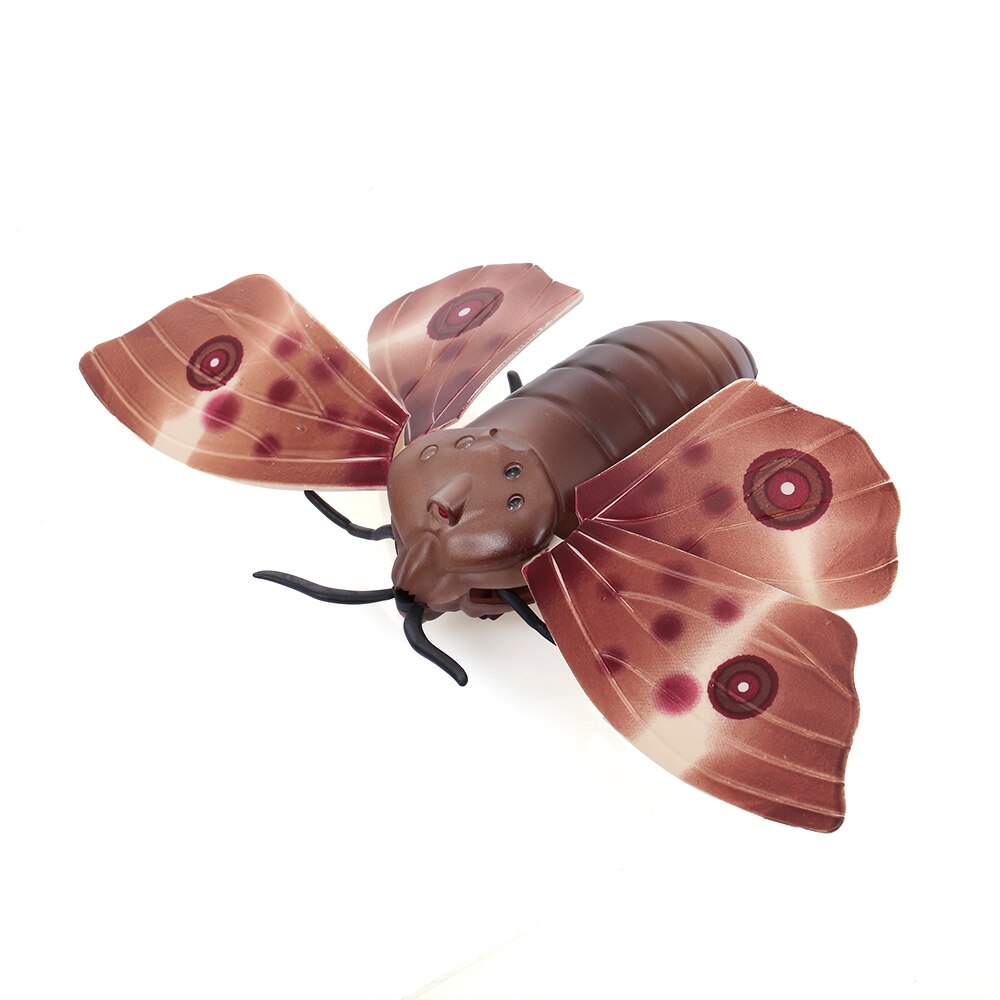 Remote Control Moth Toys Simulated Insect Toys Infrared Sensing Portable RC Toy for Kids for Kids