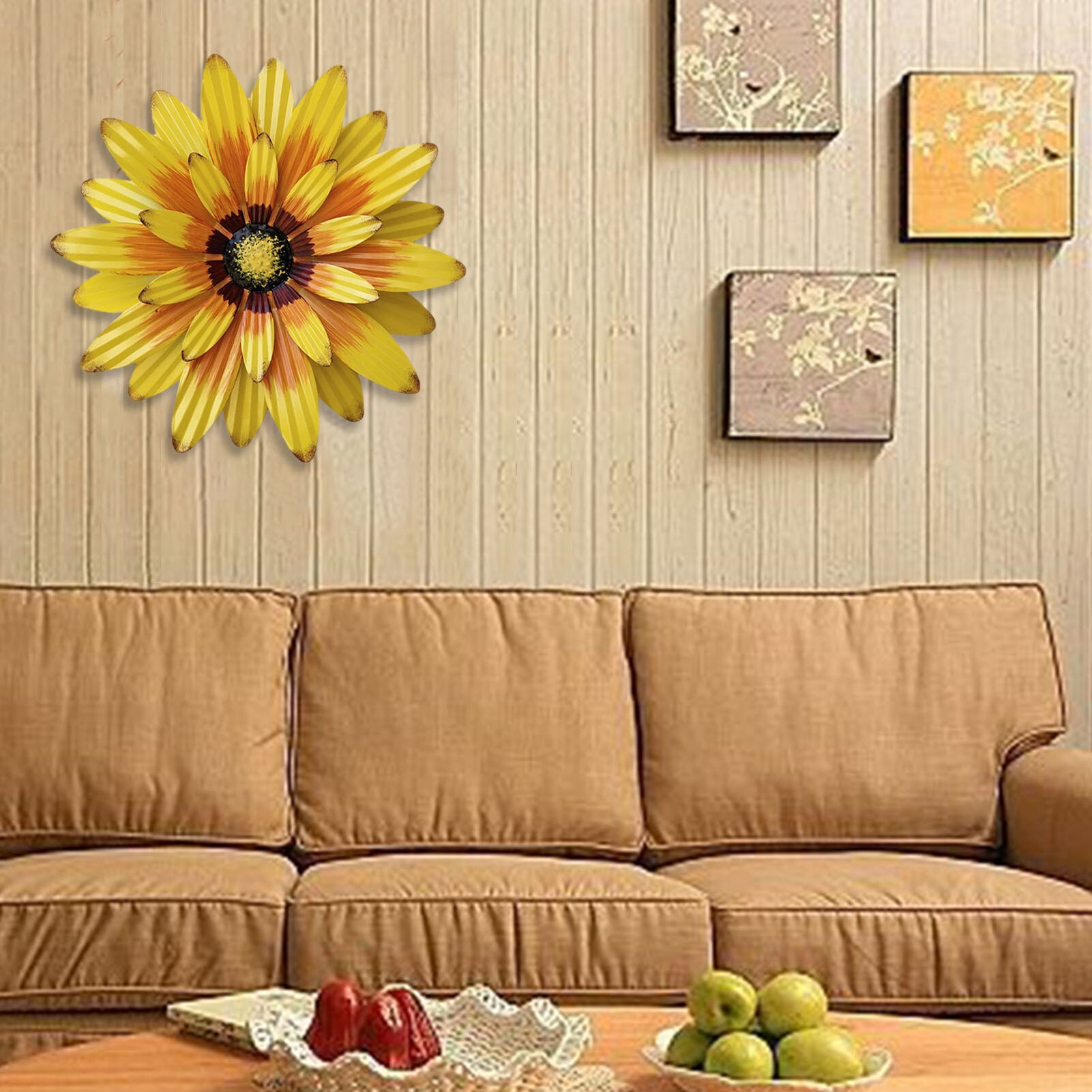 Innovatieve Smeedijzeren Daisy Muur Opknoping Ornamenten Craft