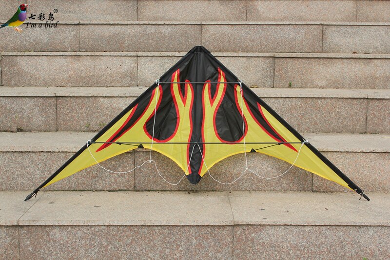 Outdoor Fun Sports 1.6m Dual Line Stunt Kite With Handle And Line Good Flying