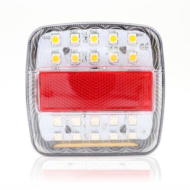12v 26 led -perävaunu kuorma -auto asuntovaunu takavalo suuntavilkku jarru jarruvalo takavalo rekisterikilven valo peruutusvaihde pakettiauto