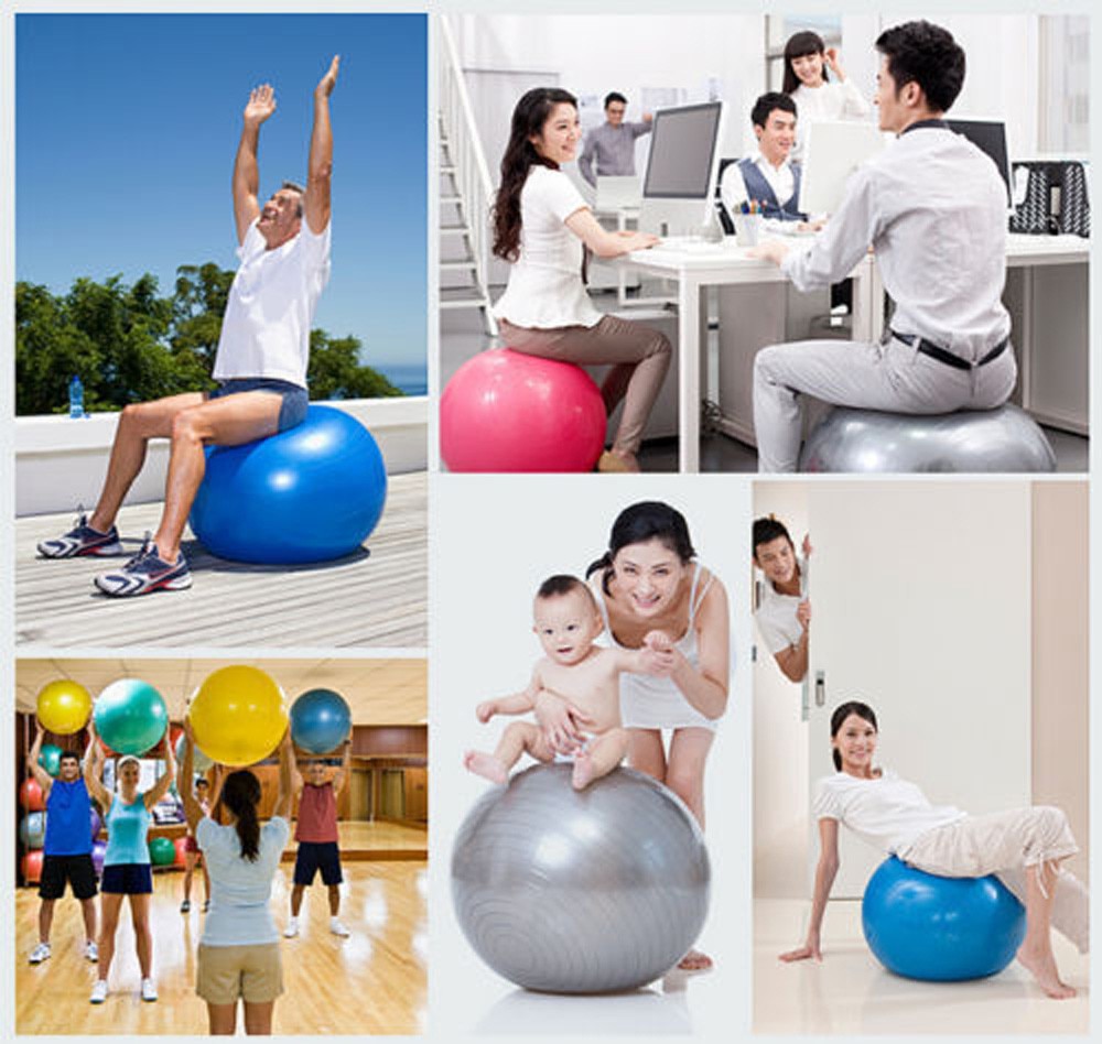 1 Pcs Yoga Bal Fysieke Fitness Apparaat Oefening Balans Tarwe Buis Bal Voor Trainer Balans Gymnastiek Yoga Pilates # Z
