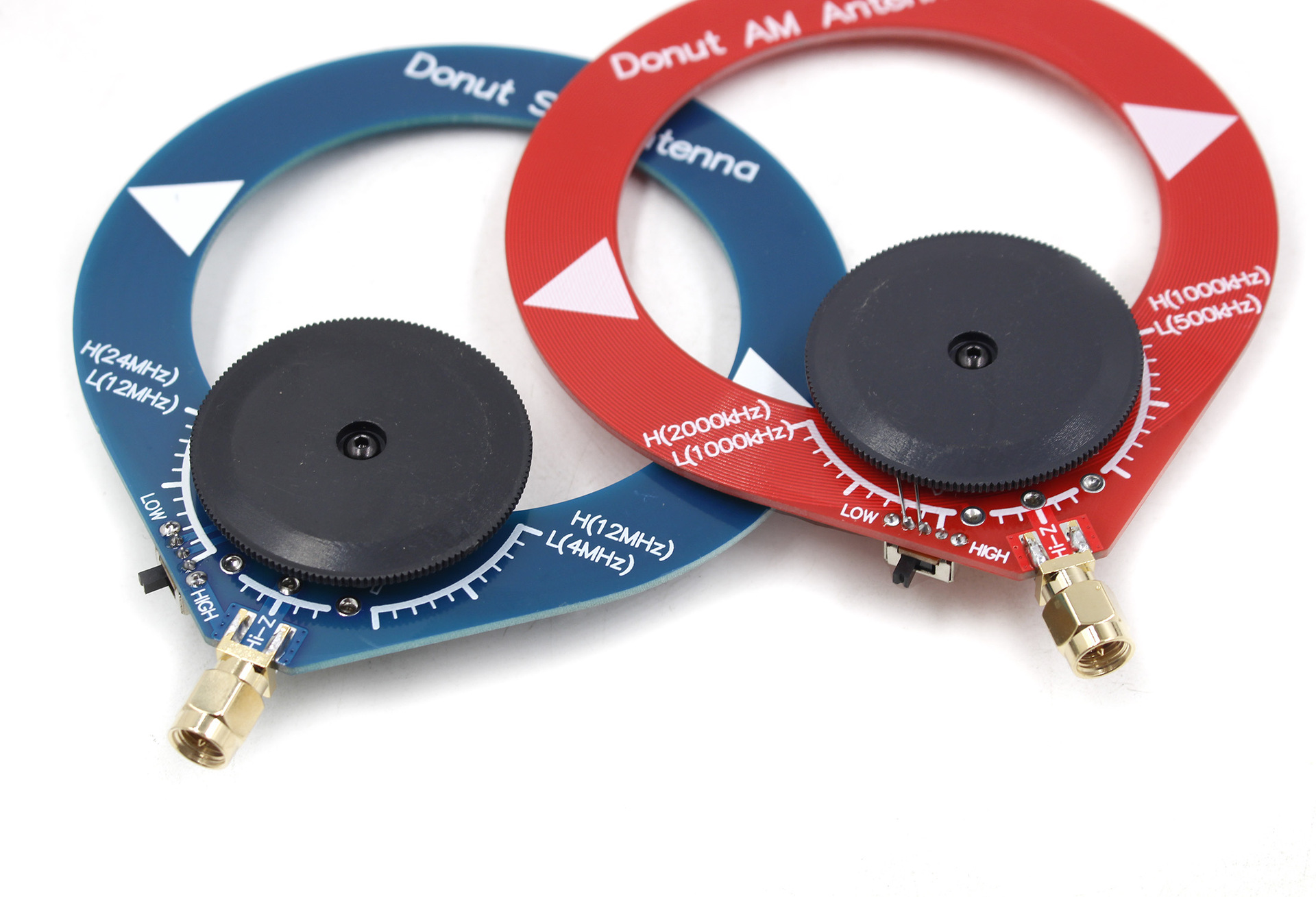 Miniantena de bucle Donut AM MW/SW para HFDY malafiteam DSP DSP2, receptor de onda media HF, 2 unidades por juego