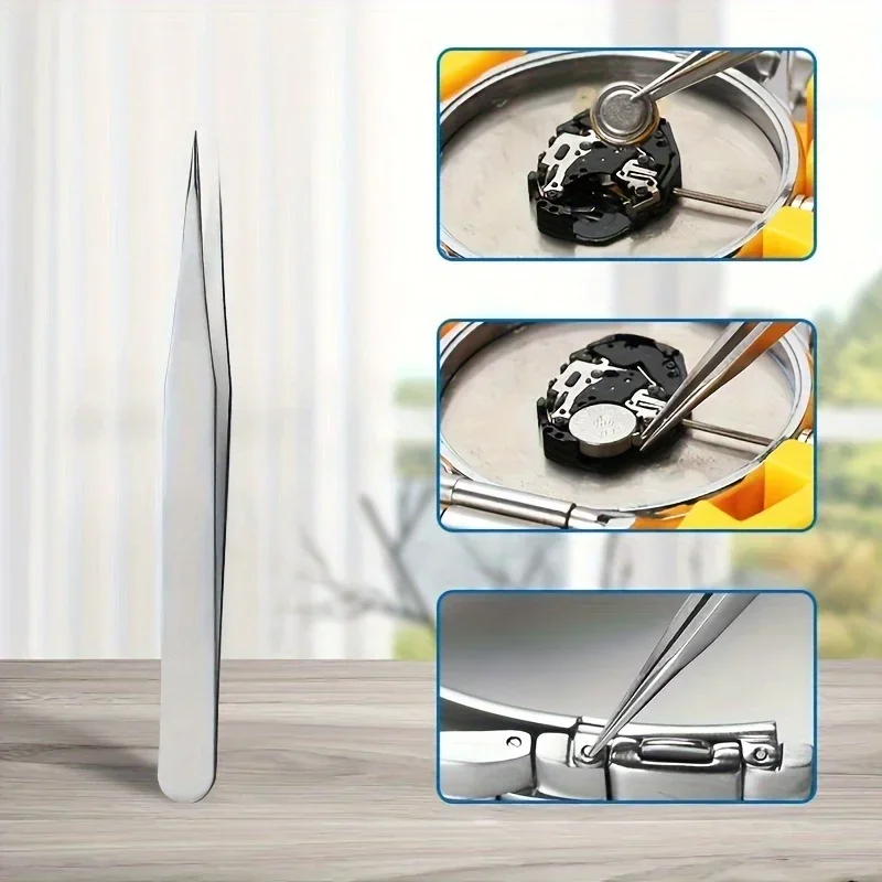 Ensemble d'outils de réparation 3 en 1, outils de démontage du dos de la montre, ouvre-boîtier arrière réglable, ouvre-boîtier de montre, support de réparation