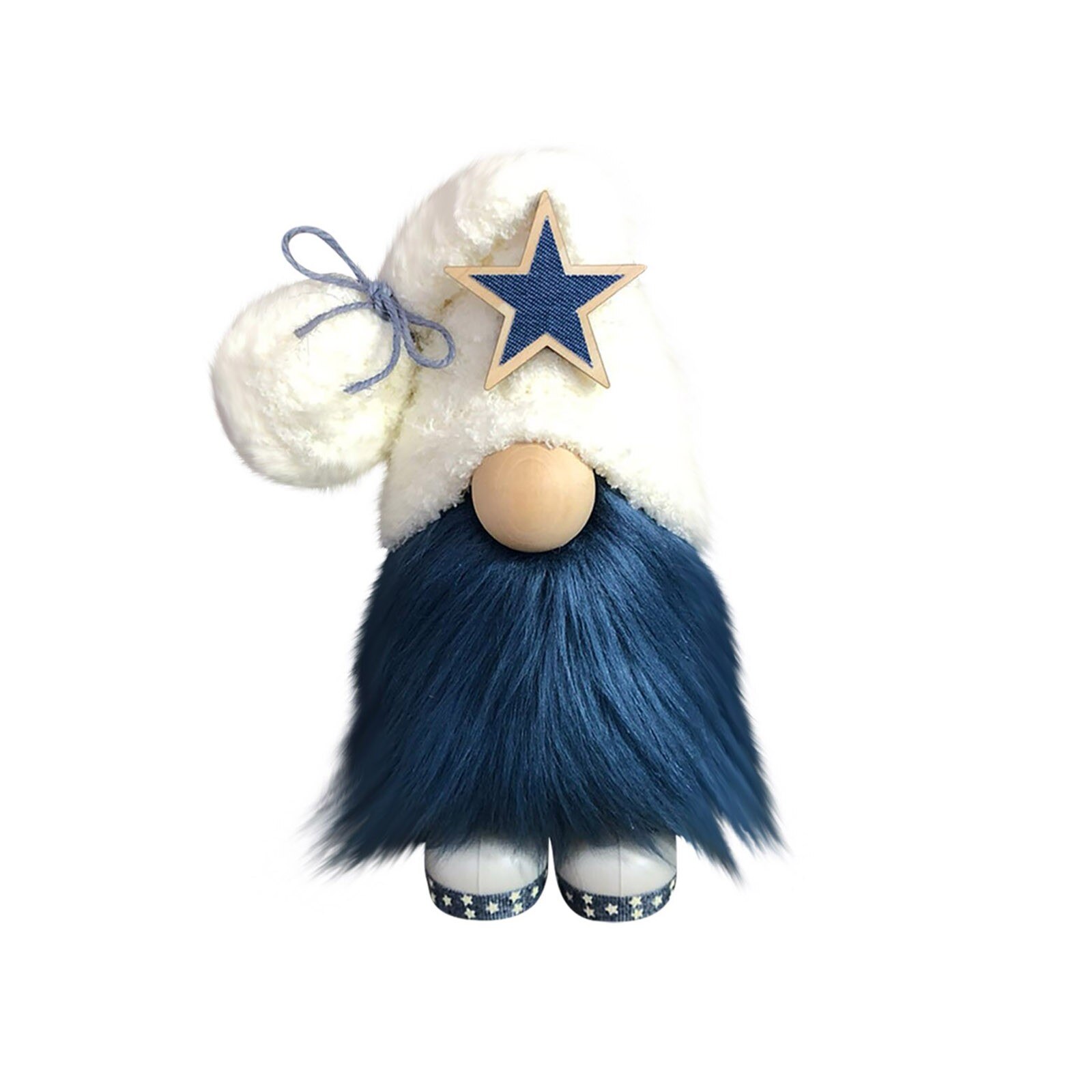 Land Gnome Doll Knitted Hat Crooked Neck Doll Jewelry Home Decoration Faceless Doll Standing Post Hoiliday Decoration Faceless: A