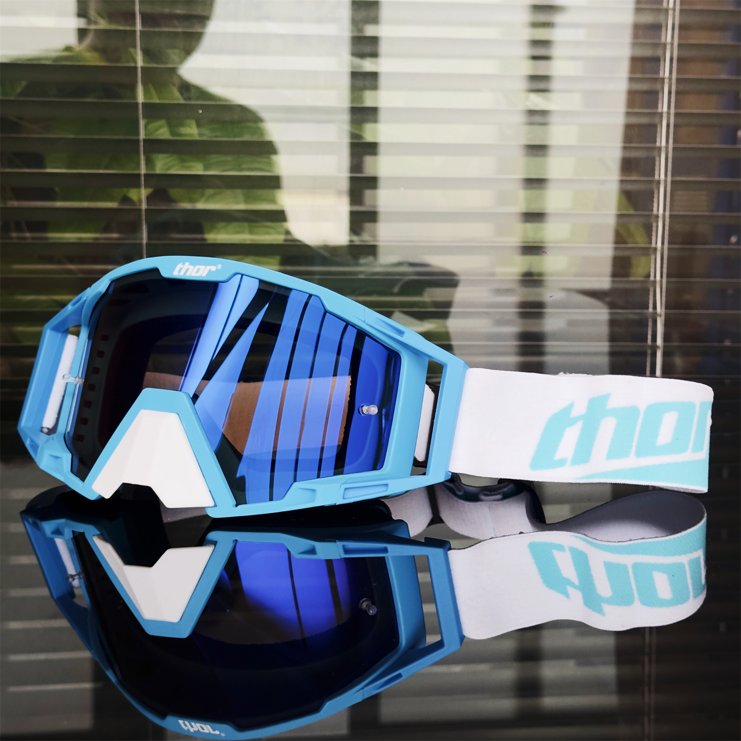 Motocross Brille Motorrad ATV MTB Cross-country Reiten Sport MX Brille Motorrad Helm UV400 Fahrräder Brille: Freier Raum