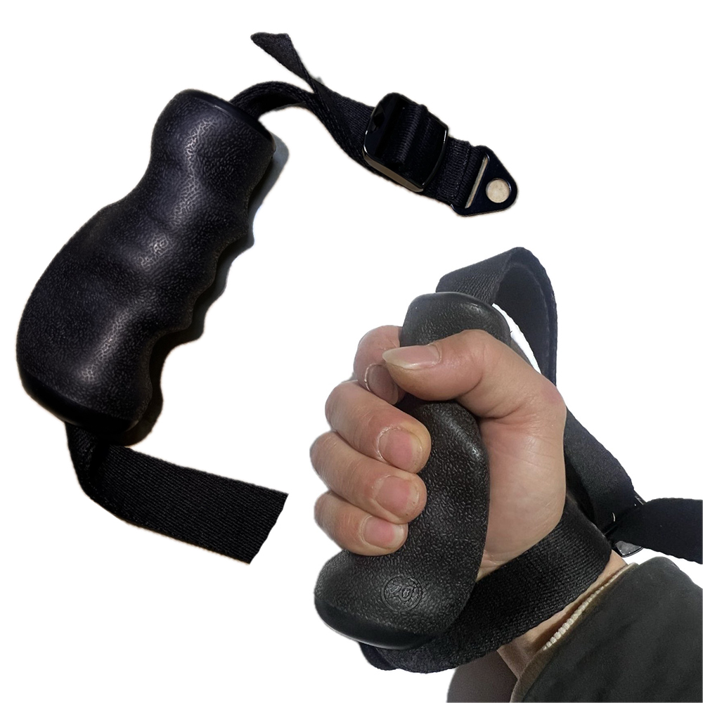 Mango de lucha para brazos – Versión para mano derecha/izquierda – Accesorio de polea de agarre ergonómico para bíceps y resistencia al muñeca