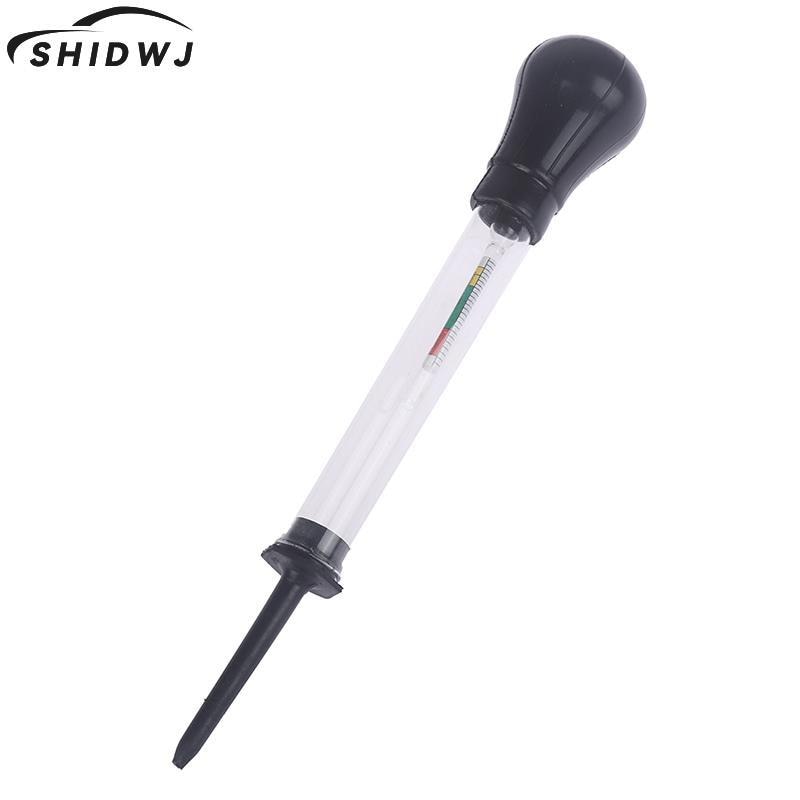 Battery Hydrometer 1.10-1.30 Measuring Zone Practical Densitometer Electro-hydraulic Density Meter For Acid Or Alkaline Batterie