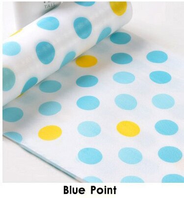 printed antibacterial ambry mat moistureproof cupboard drawer paster waterproof skidproof bureau chest pad garderobe sticker mat: Blue Point