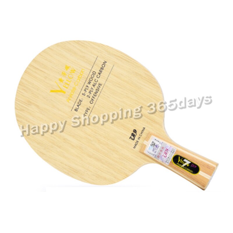 729 Black Blue Yellow ALC Carbon Table Tennis Blade Offensive Ping Pong Paddle Racket Bat