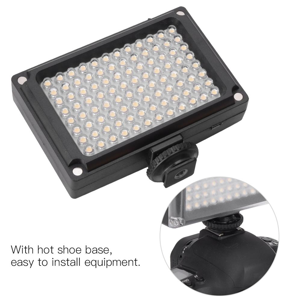 Ulanzi 96 Led Video Light Dslr Op-Camera Light Photo Studio Verlichting Vullen Lamp 3200K/5600K vlog Vullen Licht Voor Dslr Slr Camera 'S