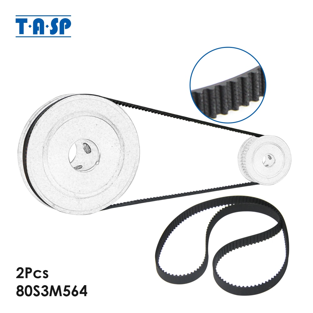 2pcs Bread Machine Belt 80S3M564 Breadmaker Spare Parts for Kenwood BM200 258 Riviera Breadman Hitachi Sunbeam Oster Toastmaster