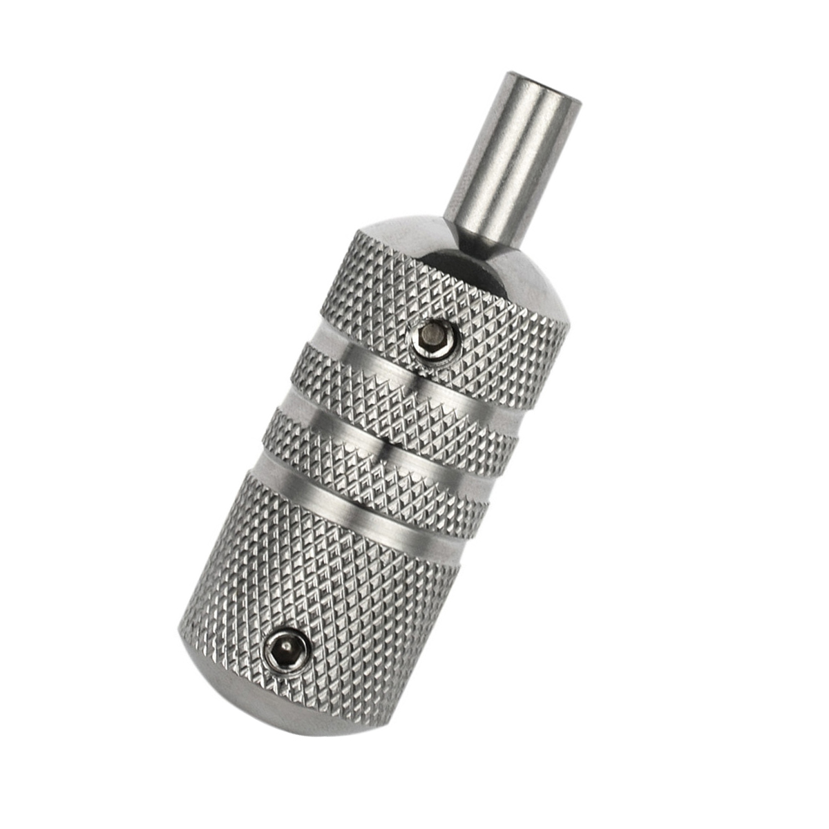 1PC 22MM Stainless Steel Machine Handle General Self-lock Tube Grip Machine Supplies (Silver)