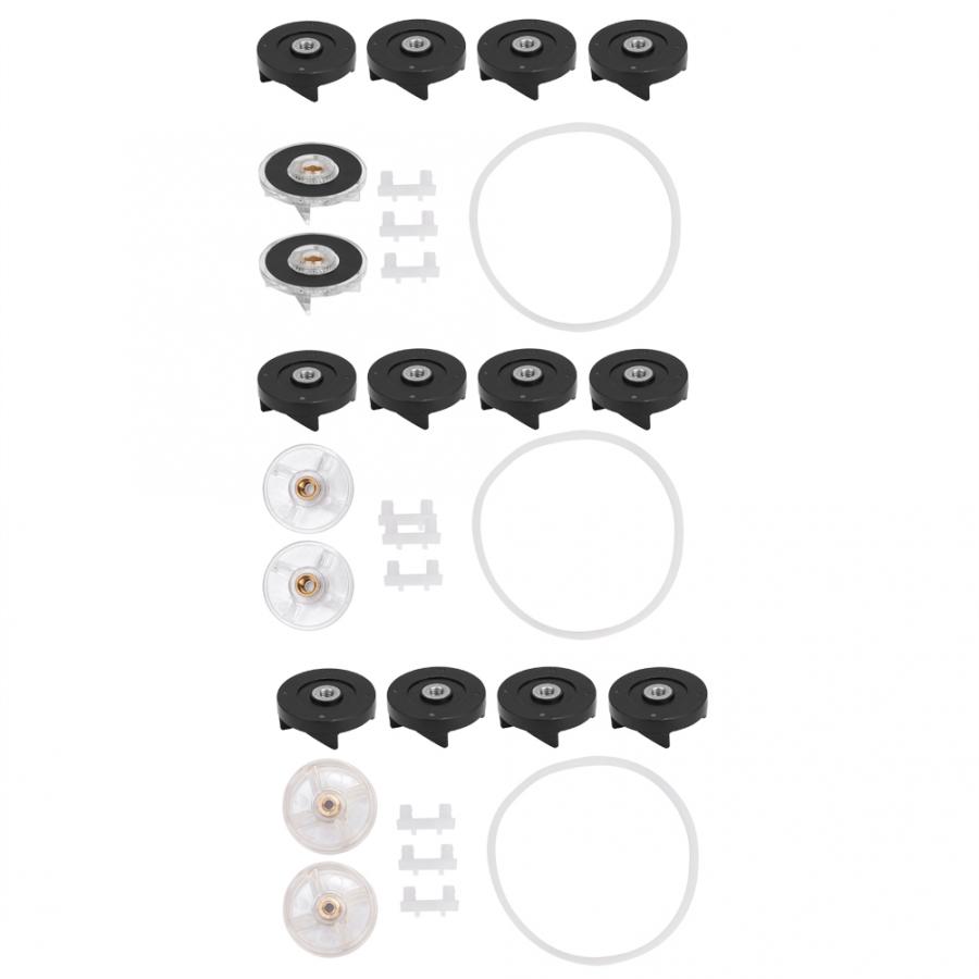 Juicer Blender Accessories of 6 Base Gear and Blade Gear Replacement Part for Magic Bulle Blender 250W