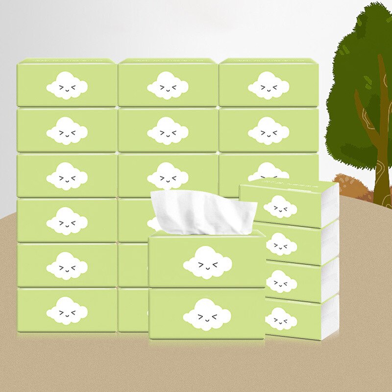 Log paper toilet paper baby tissue one piece of household tissue tissue 3 packs 270pcs