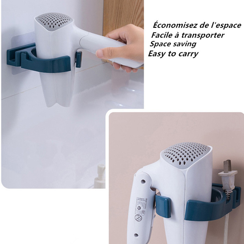 Haartrockner Halfter Lagerung Organizer Gestell Halterung Haken Zauberstab ständer Wiegen Halfter hängen Toilette Schlecht zubehör Werkzeug