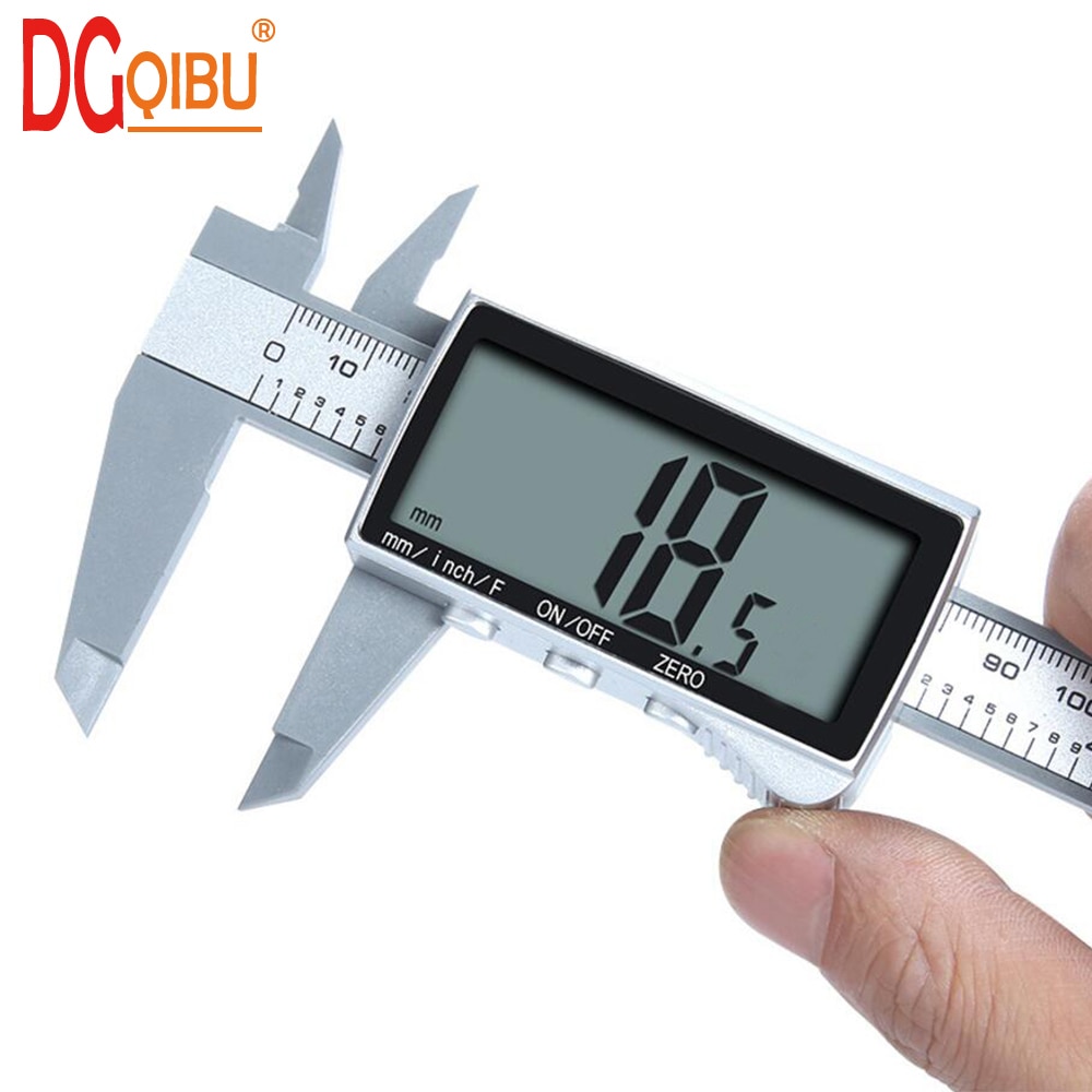 electronic digital display vernier caliper Inch/Metric Conversion 6Inch 0-150mm HD full-screen caliper measurement tool