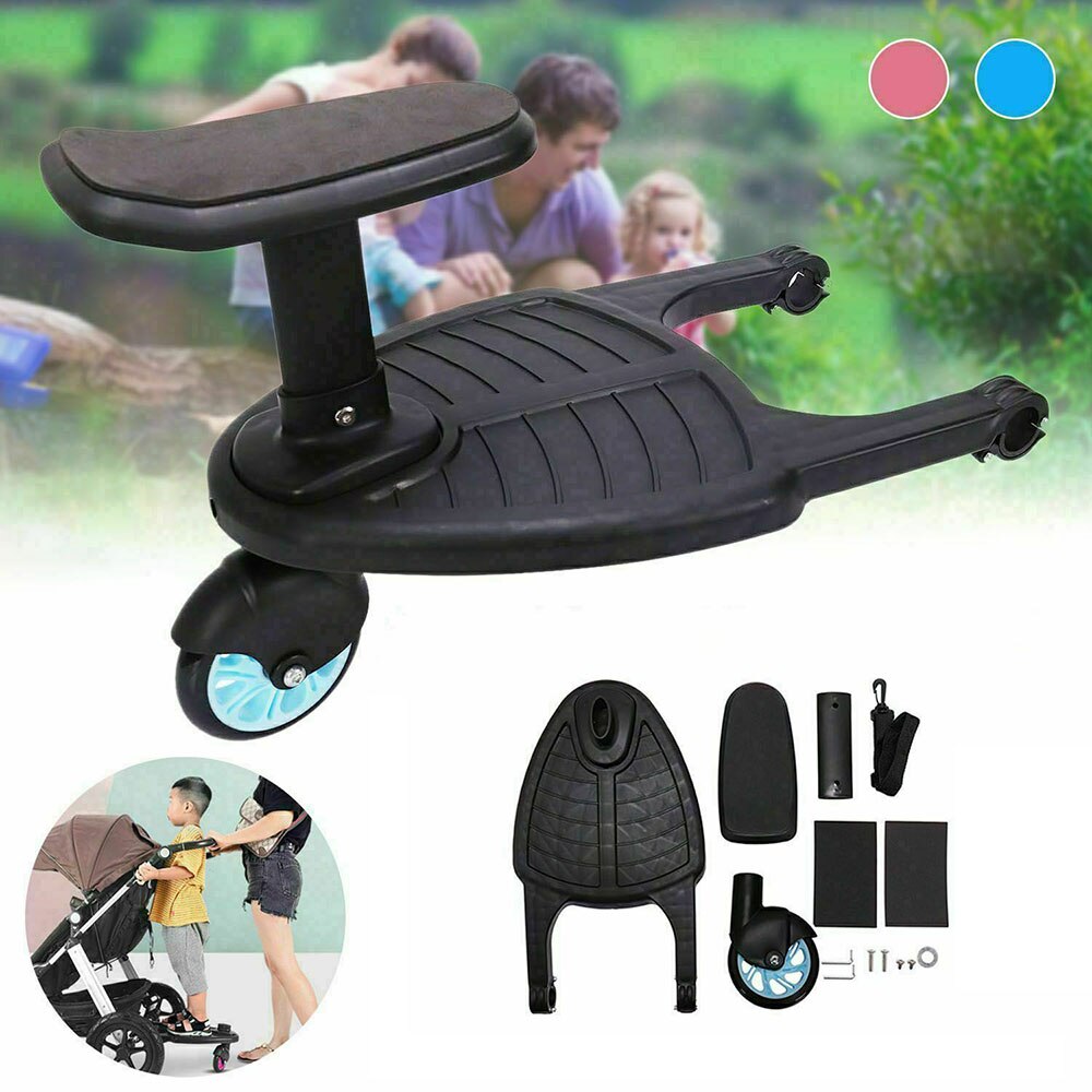 Kinderwagen opstapje stopbord tweeling kinderwagen accessoire buitenactiviteitenbord kinderwagen babyzitje sta-plaat