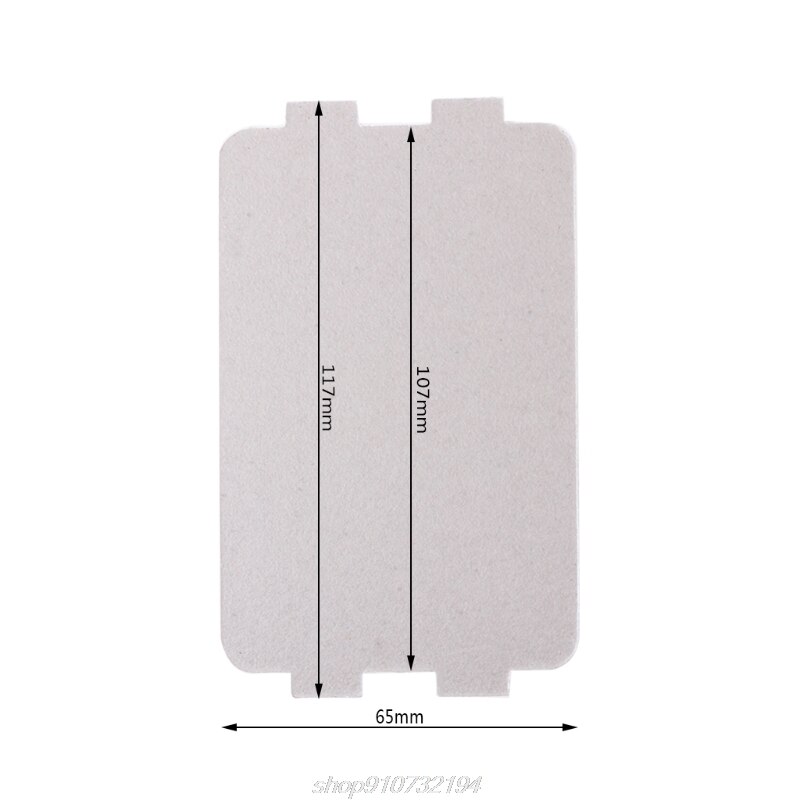 5Pcs Microwave Oven Mica Plate Sheet Thick Replacement Part 107x64mm For Midea N05 20