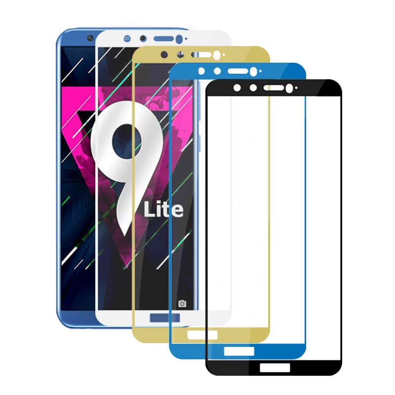 Full Honor 9 lite Protective Glass for Honor 9 lite 9lite 3D Tempered Glass 9H Screen Protector On Honor 9 light Safety Glass