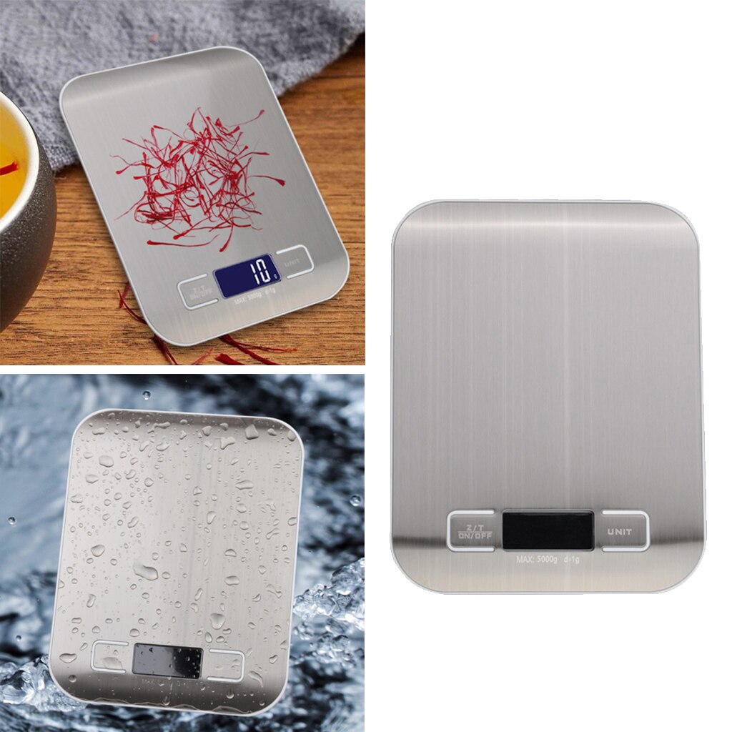 5kg/1g LED Digital Kitchen Electronic Food Scale Weight Diet Food Balance