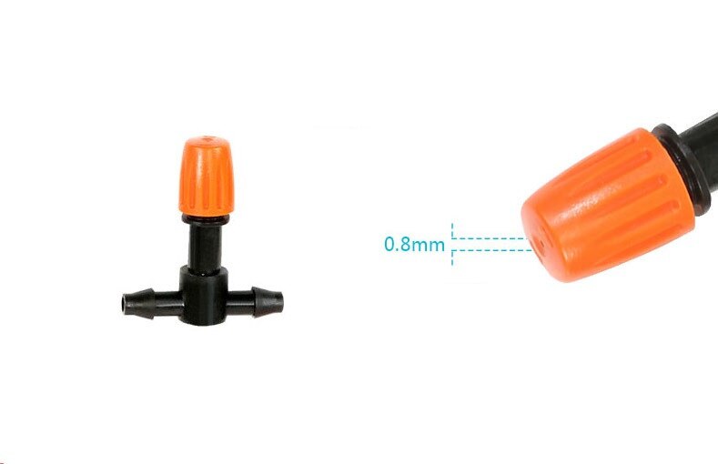 Micro Drip Irrigatie Plant Self Watering Tuinslang Sprinklers Verneveling Nozzle Water Control Spuit Tuin Sprinkler