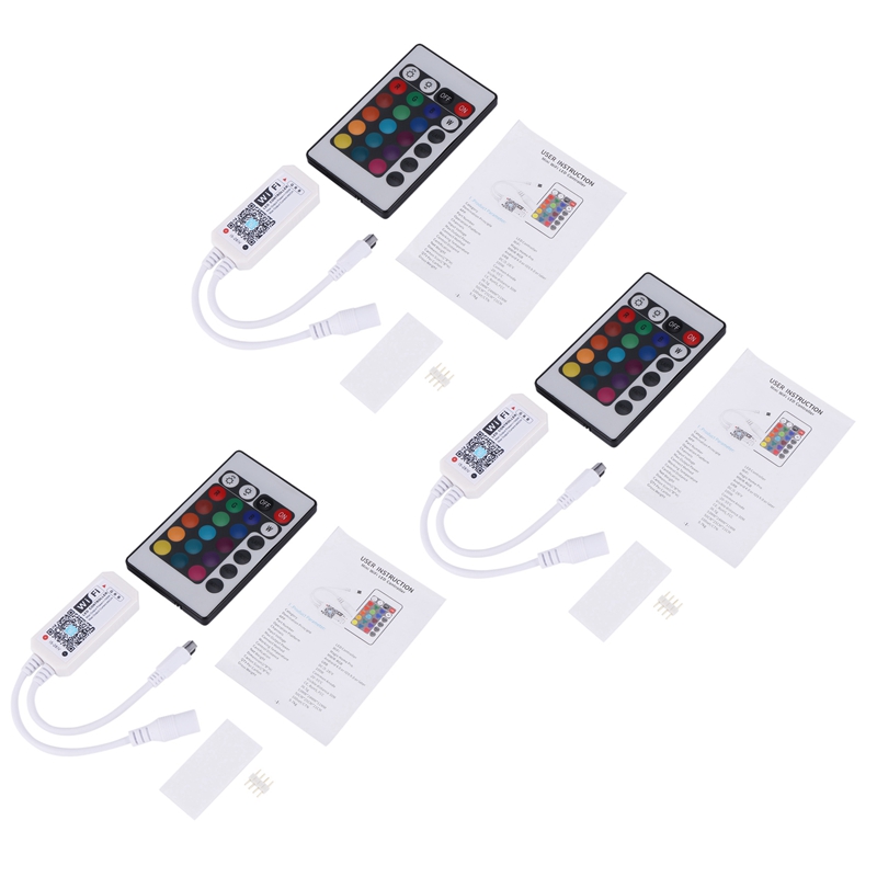 -3X Wifi RGB Controller For LED Light Strips, Work... – Grandado