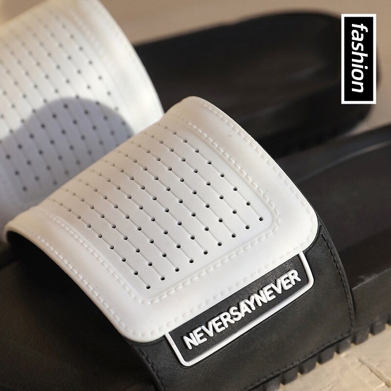 Pantofole da spiaggia da uomo pantofole moda all'aperto estive comode morbide suola in EVA pantofole da bagno per interni infradito antiscivolo per la casa
