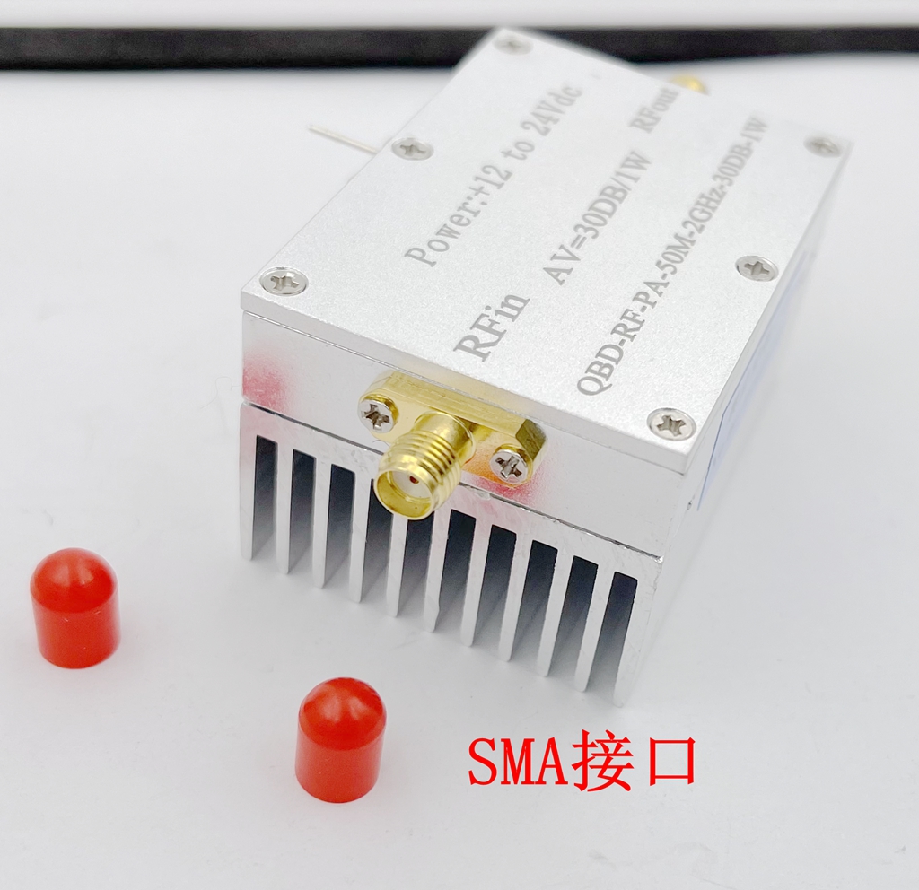 50M-2GHZ 1W Power Synthesis Broadband Linear RF Power Amplifier Small Signal Amplifier Broadband PA