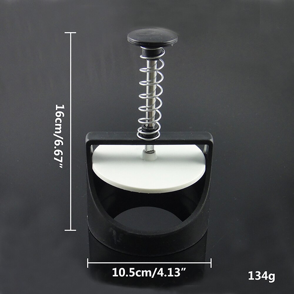 Prensa de hamburguesas de forma redonda para cocina, máquina de hacer hamburguesas de acero inoxidable, molde para hacer carne, utensilios de cocina, 1 ud.