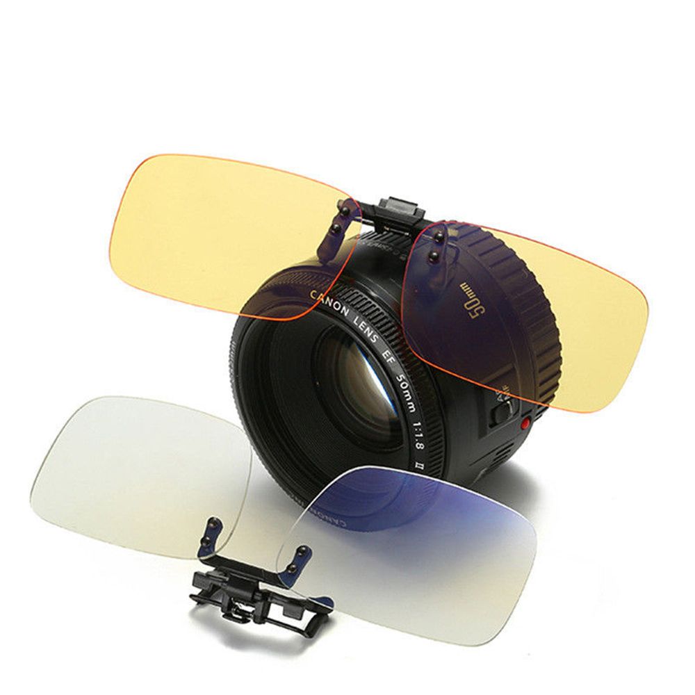 1 stk klip på blåt lysfilter blokerende briller kontorcomputer anti blue ray klip på briller uv stregaflastning for kvinder mænd