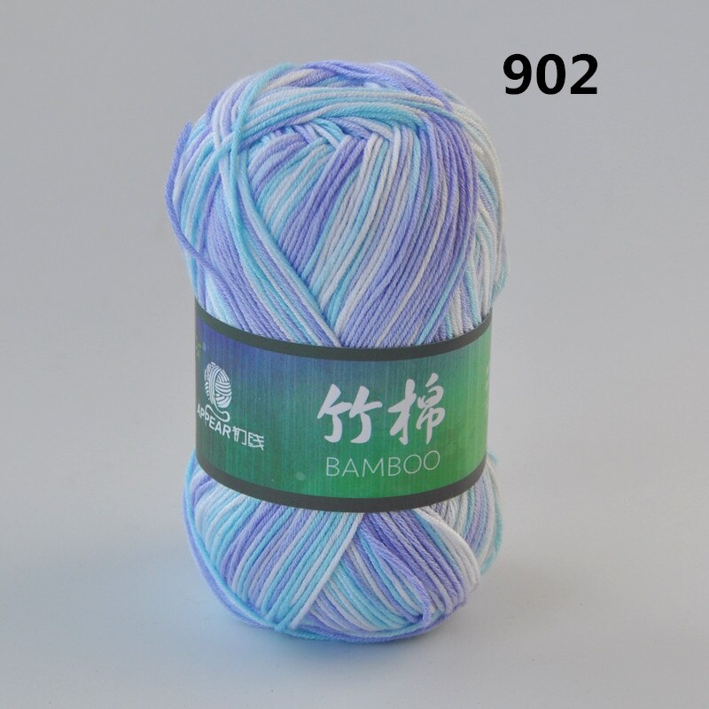 Fil de bambou doux et lisse 500g(50g * 10 pièces) | Fil de coton, fil Modal, fils de bébé Chuxian pour le tricot à la main B,: 902